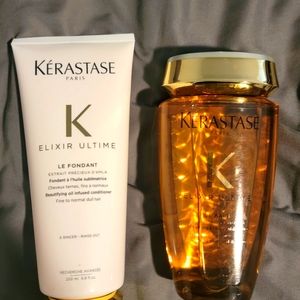 Kerastase shampoo and conditioner